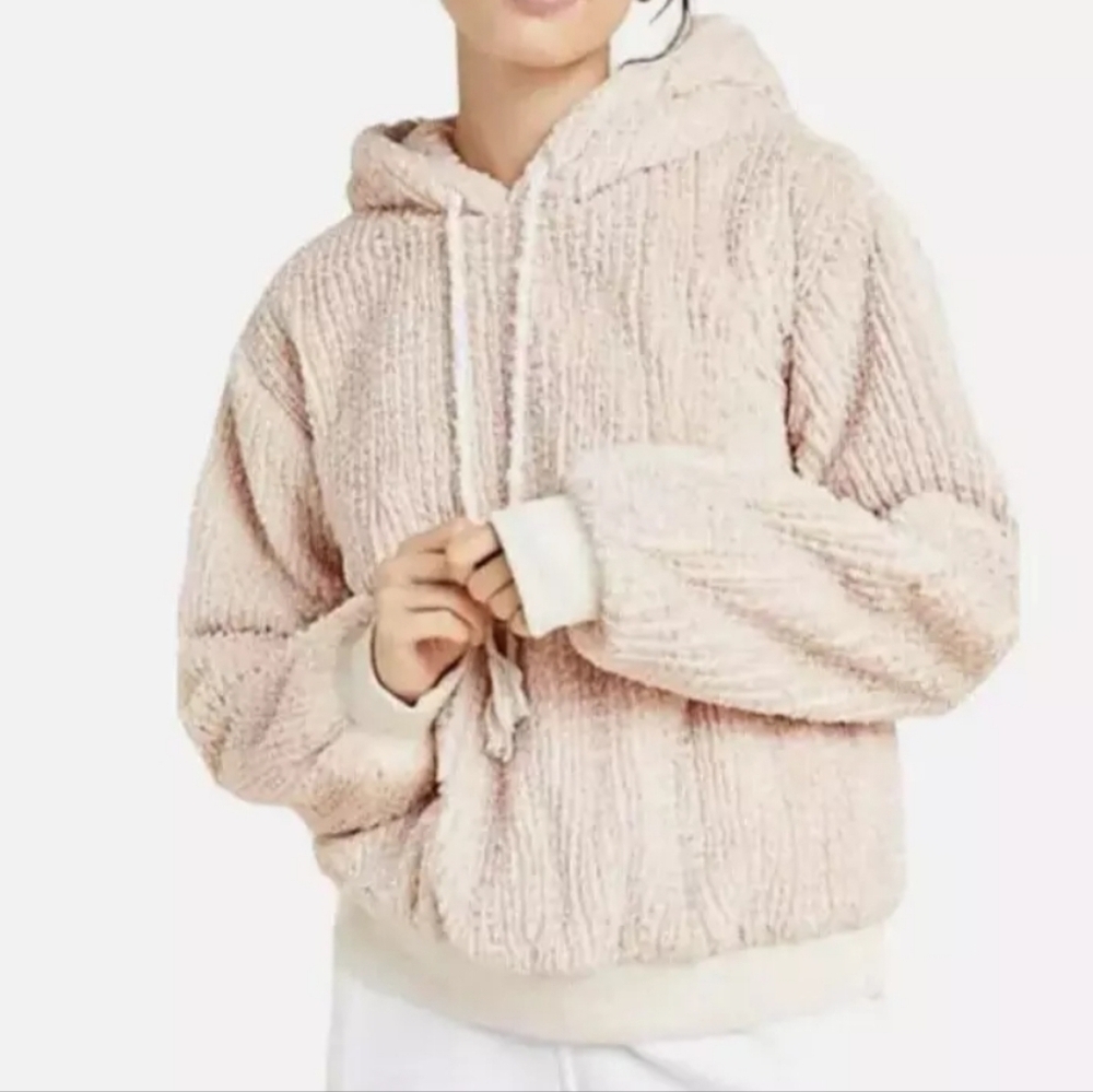 Saturday Sunday‎ Anthropologie Nanette Sherpa Sweatshirt